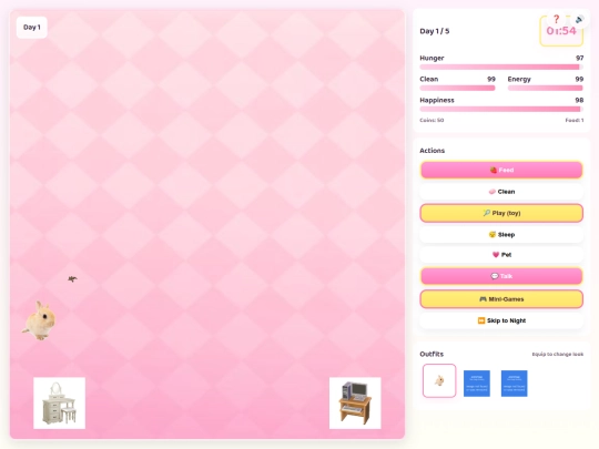 bunny game/Bunnytest screenshot