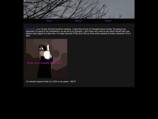 author screenshot