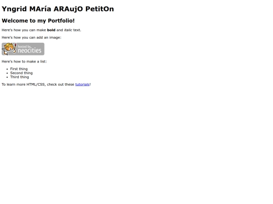 index screenshot