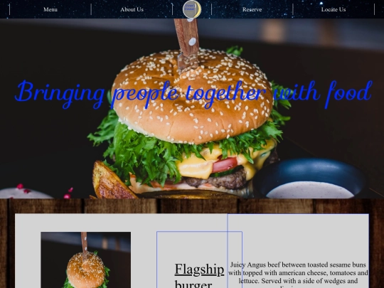 html/menu screenshot