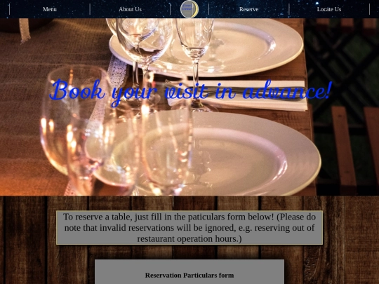 html/reserve screenshot