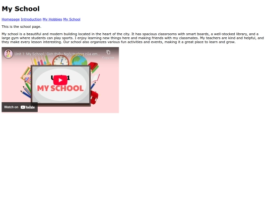 project/school/school screenshot