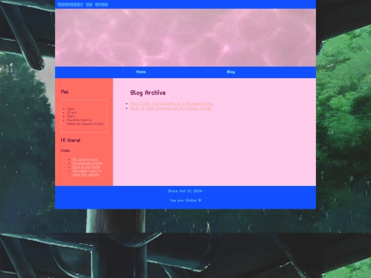 Normal blog/BlogArchive screenshot