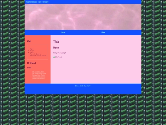 Normal blog/BlogBlank screenshot