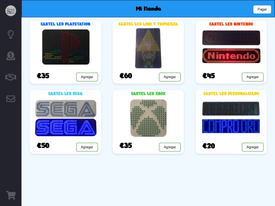 tienda screenshot