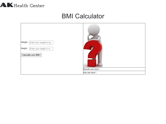 bmi/BMI screenshot