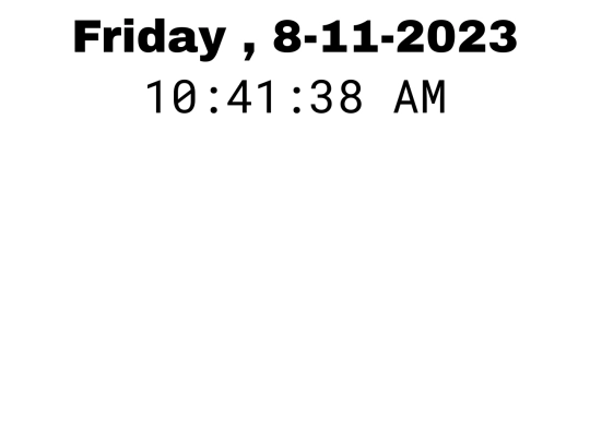 clock/clock screenshot