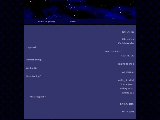 main pages/Captainstransmission screenshot