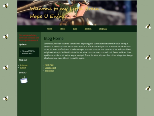 blog screenshot