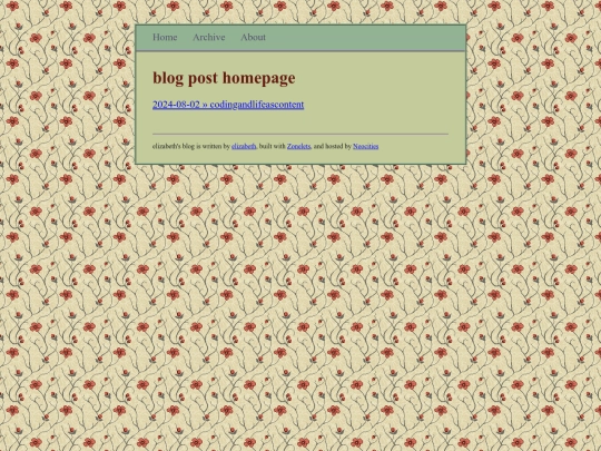 archive screenshot
