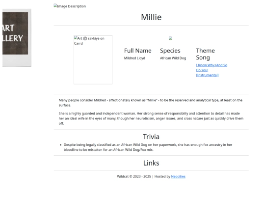 characters/millie screenshot