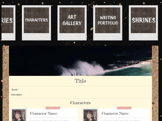 page-template/stories-template screenshot