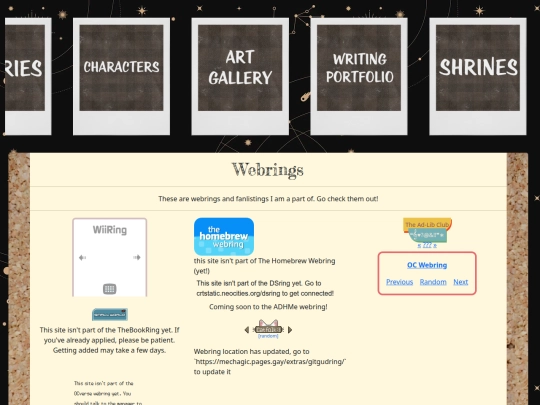 webrings screenshot