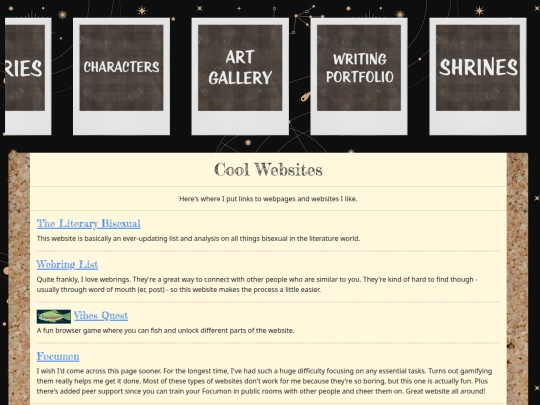 websites screenshot