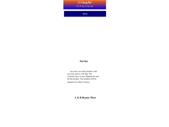 service screenshot