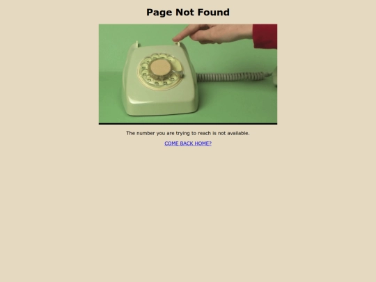 not_found screenshot