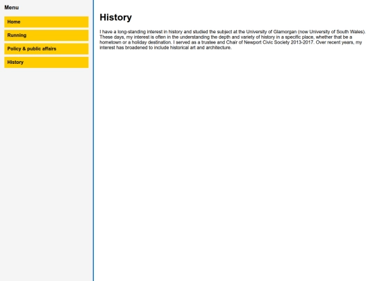history screenshot