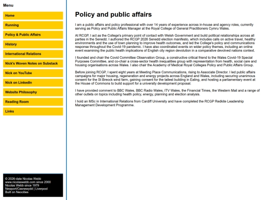 policy screenshot