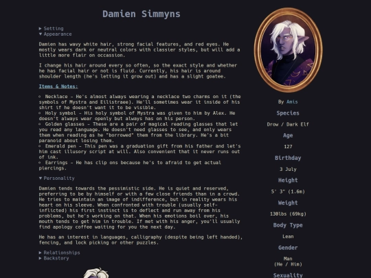 characters/damien screenshot