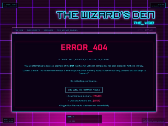 not_found screenshot