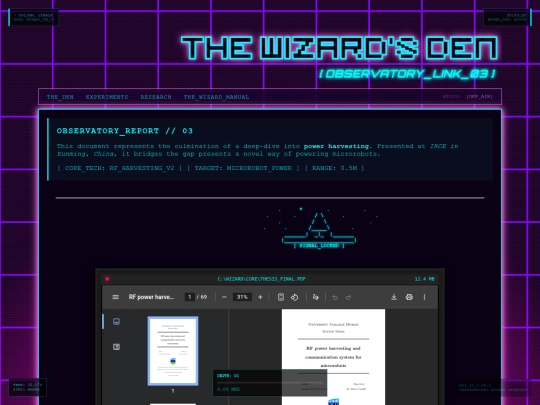thesis screenshot