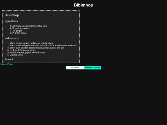 Bibimbop screenshot