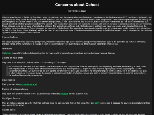 cohost screenshot