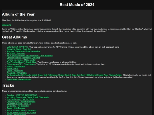 music-2024 screenshot