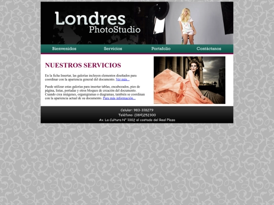 Servicios screenshot