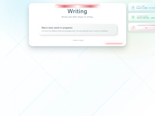 writing screenshot