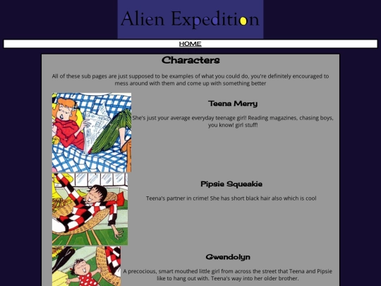 characters screenshot