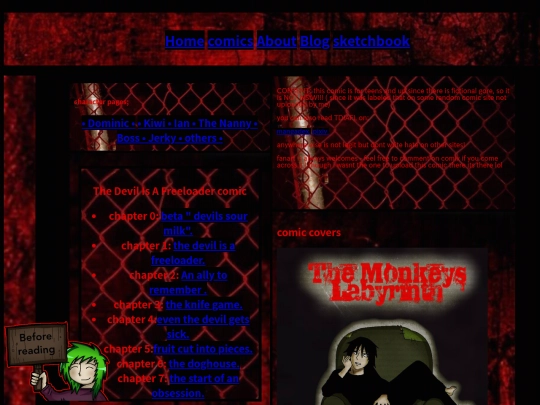 comics screenshot