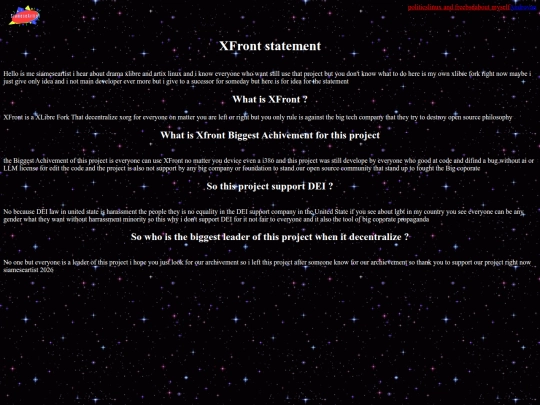 xfront screenshot