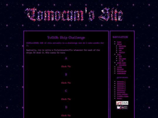 challenges/yugioh screenshot