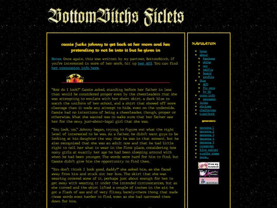 fics/bottombitch/cagecest screenshot