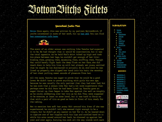fics/bottombitch/yamchadmai screenshot