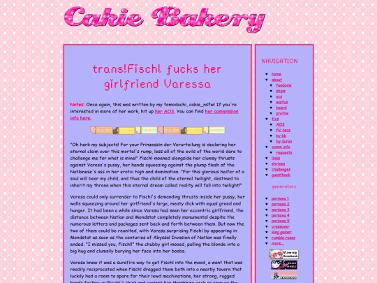 fics/cakiebakery/vareshal1 screenshot