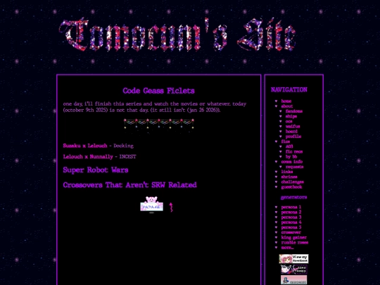 fics/codegayass/ficlets screenshot