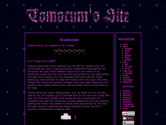 fics/crossovers/pegomarth/bluebonnet screenshot