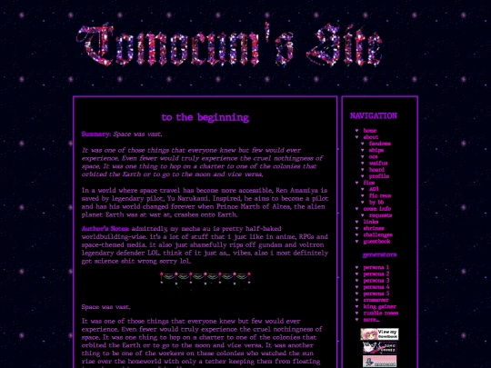 fics/crossovers/pegomarth/mechaau_ch1 screenshot