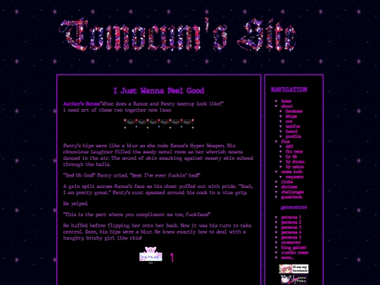fics/crossovers/rancexpanty screenshot