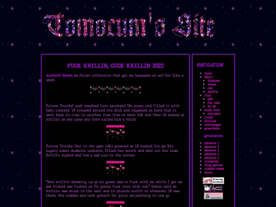 fics/dragonball/ficlets/fuckkrillincuckkrillin22 screenshot