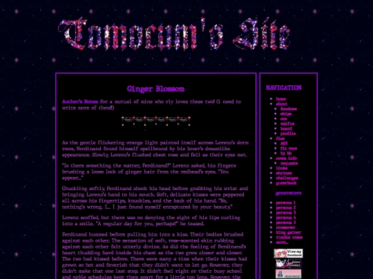 fics/fireemblem/ficlets/gingerblossom screenshot
