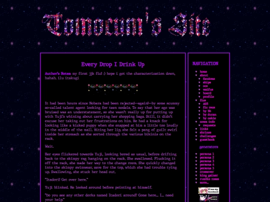 fics/jjk/everydropidrinkup screenshot