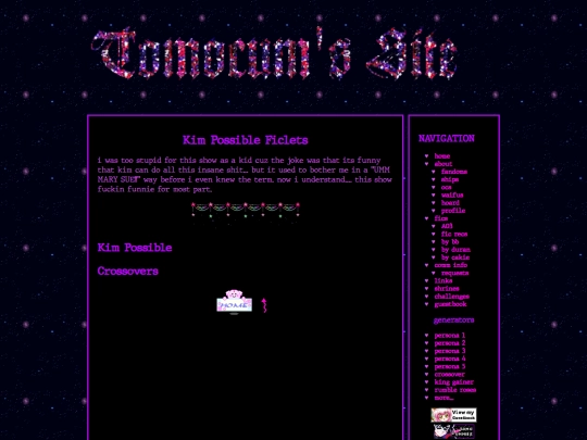 fics/kimpossible/_directory screenshot
