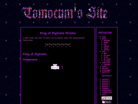 fics/kof/_directory screenshot