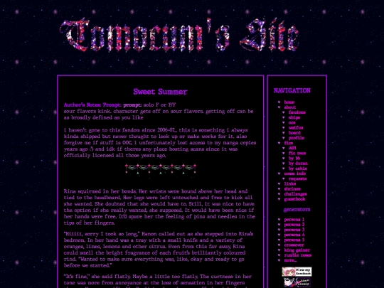 fics/mermaidmelody/sweetsummer screenshot