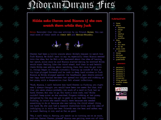 fics/nidoranduran/cherenxbiancafthilda screenshot