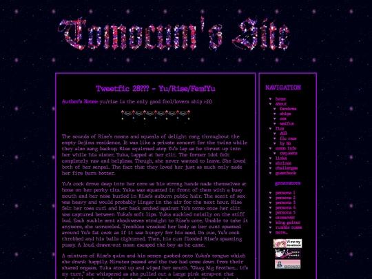 fics/persona/ficlets/yuriseyuka screenshot