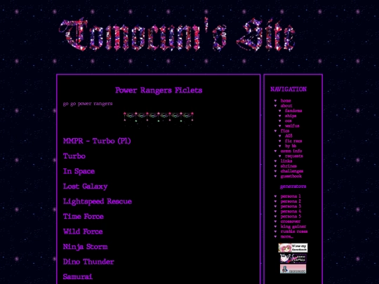 fics/powerrangers/ficlets screenshot